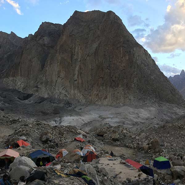 urdukas campsite - K2 Basecamp Trek